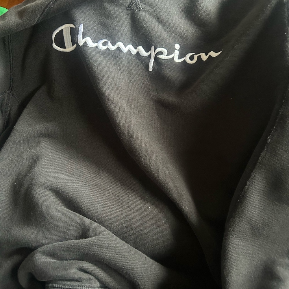 Champion Black Hoodie